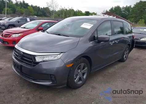 2024 Honda Odyssey Ex from USA, damaged, VIN 5FNRL6H58RB074847